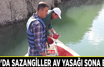 Van'da sazangiller av yasağı sona erdi