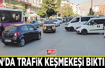 Van'da trafik keşmekeşi bıktırdı