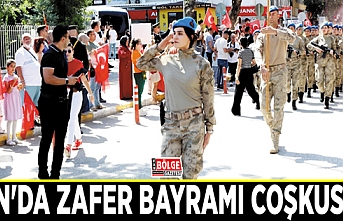 VAN'DA ZAFER BAYRAMI COŞKUSU…