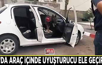 Van’da araç içinde uyuşturucu ele geçirildi