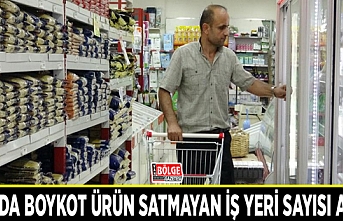 Van’da boykot ürün satmayan iş yeri sayısı arttı