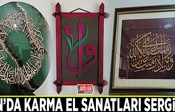 Van’da karma el sanatları sergisi…