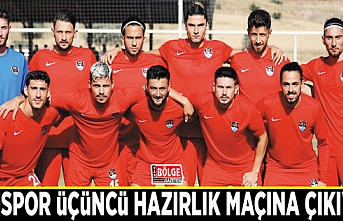 Vanspor üçüncü hazırlık maçına çıkıyor