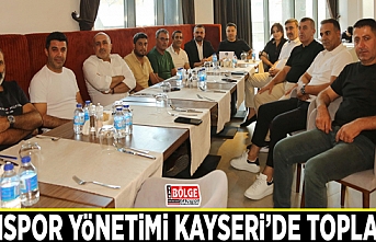 Vanspor yönetimi toplandı