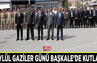 19 Eylül Gaziler Günü Başkale'de kutlandı