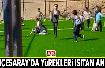 Bahçesaray’da yürekleri ısıtan anlar