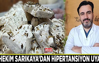 Başhekim Sarıkaya’dan hipertansiyon uyarısı