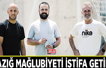 Elazığ mağlubiyeti istifa getirdi