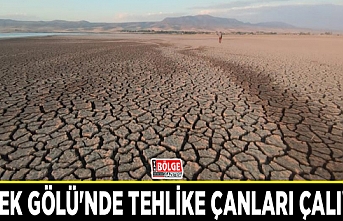 Erçek Gölü'nde tehlike çanları çalıyor