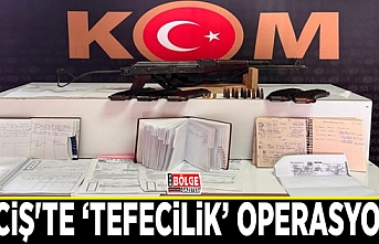 Erciş'te ‘tefecilik’ operasyonu