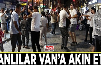 İranlılar Van’a akın etti