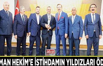 Lokman Hekim'e istihdamın yıldızları ödülü