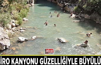 Masiro Kanyonu güzelliğiyle büyülüyor