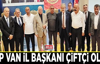 MSP Van İl Başkanı Çiftçi oldu