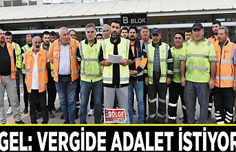 Öngel: Vergide adalet istiyoruz