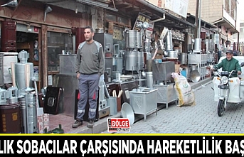 Sobacılar çarşısında hareketlilik başladı