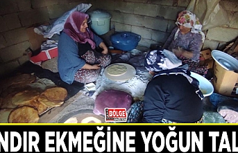 Tandır ekmeğine yoğun talep