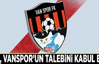 TFF, Vanspor’un talebini kabul etti