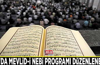 Van'da Mevlid-i Nebi Programı düzenlenecek