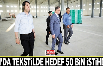 Van'da tekstilde hedef 50 bin istihdam