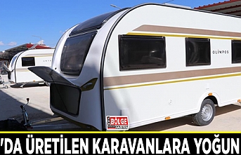 Van'da üretilen karavanlara yoğun ilgi