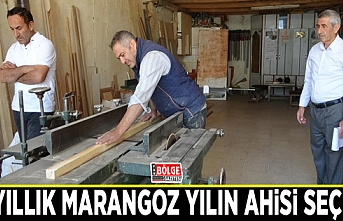 Van’da 56 yıllık marangoz yılın ahisi seçildi