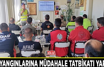 Van’da LPG yangınlarına müdahale tatbikatı yapıldı