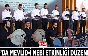 Van’da Mevlid-i Nebi etkinliği düzenlendi