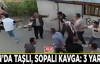 Van’da taşlı, sopalı kavga: 3 yaralı