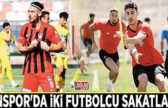 Vanspor'da iki futbolcu sakatlandı