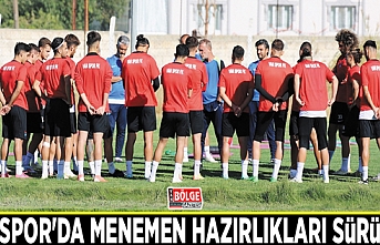 Vanspor'da Menemen hazırlıkları sürüyor