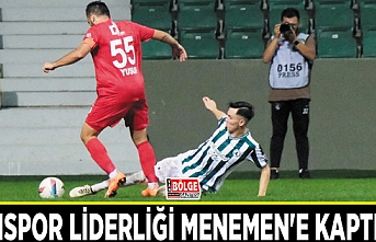 Vanspor liderliği Menemen'e kaptırdı