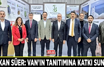 Başkan Süer: Van’ın tanıtımına katkı sunduk