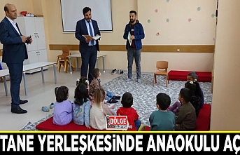 Hastane yerleşkesinde anaokulu açıldı