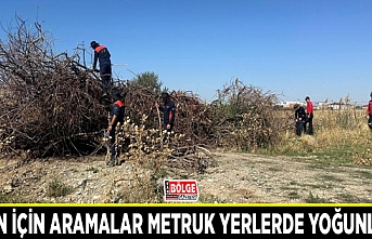 Rojin için aramalar metruk yerlerde yoğunlaştı