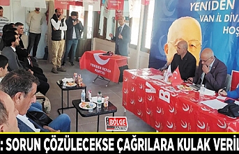 Şabu: Sorun çözülecekse çağrılara kulak verilmeli