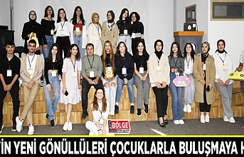 TEGV'in yeni gönüllüleri çocuklarla buluşmaya hazır