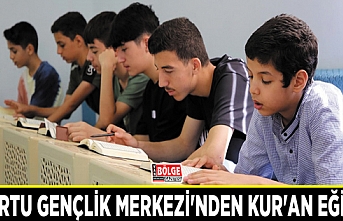 Urartu Gençlik Merkezi'nden Kur'an eğitimi