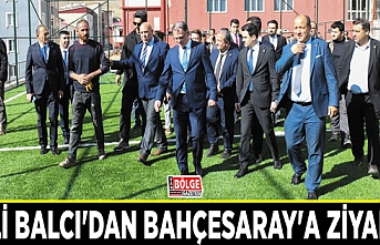 Vali Balcı'dan Bahçesaray'a ziyaret