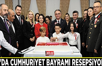 Van'da Cumhuriyet Bayramı resepsiyonu…