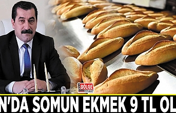 Van'da somun ekmek 9 TL oldu