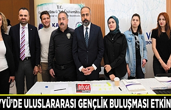 Van YYÜ’de uluslararası gençlik buluşması etkinliği…