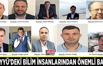 Van YYÜ’deki bilim insanlarından önemli başarı