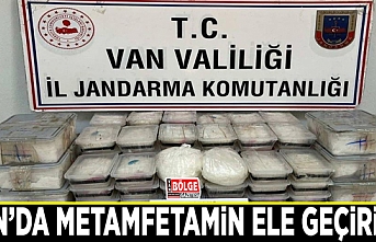 Van’da metamfetamin ele geçirildi