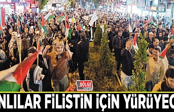 Vanlılar Filistin için yürüyecek