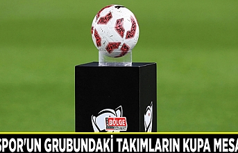 Vanspor'un grubundaki takımların kupa mesaisi…