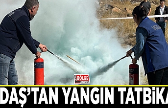 VEDAŞ’tan yangın tatbikatı