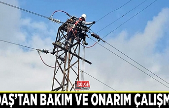 VEDAŞ’tan bakım ve onarım çalışması