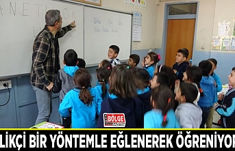 Yenilikçi bir yöntemle eğlenerek öğreniyorlar