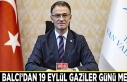 Vali Balcı’dan 19 Eylül Gaziler Günü Mesajı